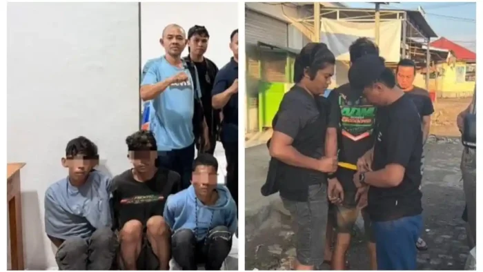 Polres Bulukumba Tangkap Empat Pelaku Curas (pencurian dengan kekerasan) yang sering beraksi di wilayah tersebut