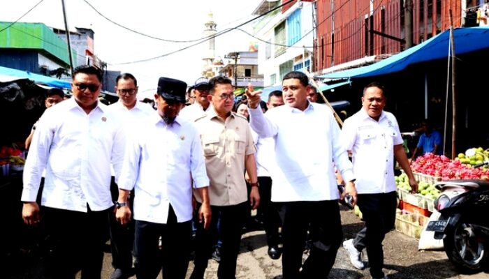 Mendag, Gubernur, dan Wali Kota Pantau Pasar, Klaim Harga Masih Wajar