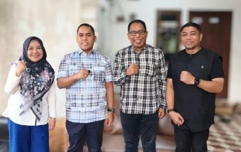 Tim Sekolah Public Speaking Kibarnesia Sulsel jajaki kerja sama dengan Pemkab Wajo melalui silaturahmi dengan Bupati Andi Rosman SSos MM