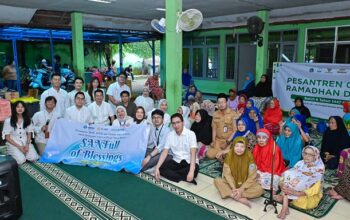 Memanfaatkan momentum Ramadan Berbagi PT Surya Artha Nusantara Finance peduli Kesehatan Lansia Lewat SANFull of Blessings, Senin (9/3/2026).