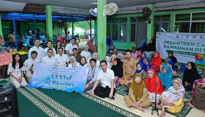 Peduli Kesehatan Lansia Lewat SANFull of Blessings