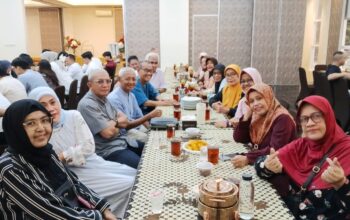 Alumni SMANSA 82 Makassar se Jabodetabek buka puasa bersama, Rabu (11/3/2026) di Oemah Resto Cempaka Putih, Jakarta Pusat