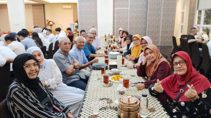 Alumni SMANSA 82 Makassar se Jabodetabek buka puasa bersama, Rabu (11/3/2026) di Oemah Resto Cempaka Putih, Jakarta Pusat