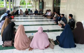 Lembaga Pembinaan dan Pengembangan Taman Kanak-Kanak Al-Qur’an Badan Komunikasi Pemuda Remaja Masjid Indonesia (LPPTKA-BKPRMI) Sinjai gelar Bimtek penguji munaqasyah santri TK/TPA.
