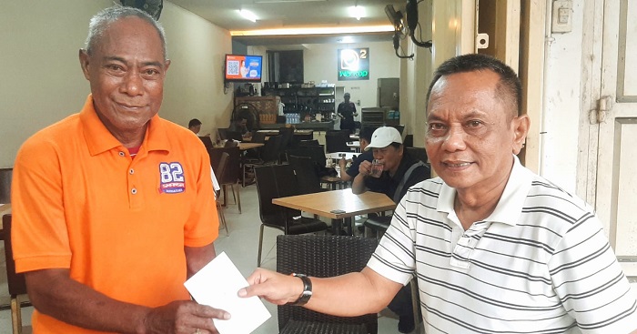 Ishak rajai Turnamen Domino IKA SMANSA 82 dan Komunitas Warkop D2, Minggu, 12 April 2026, di Jl Rusa Makassar