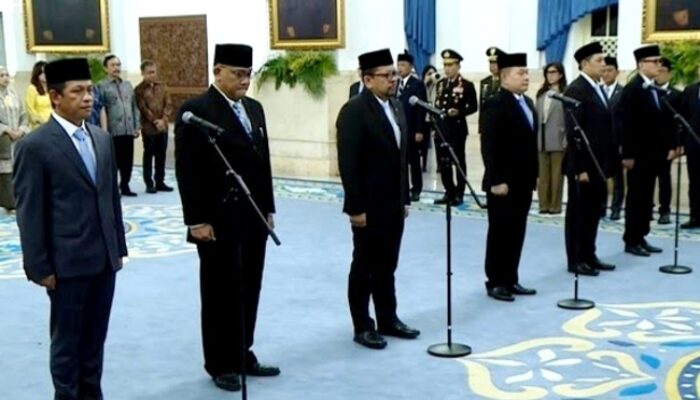 Reshuffle Kabinet, Prabowo Melantik 6 Pejabat Baru