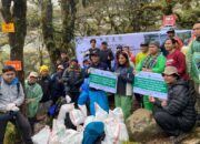 Pusdal LH Suma Korve Aksi Bersih serta Penyelesaian Pembangunan Langgar dan Sanitasi di Camp Pos 8 Gunung Bawakaraeng