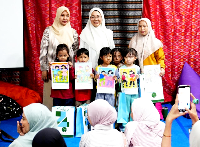 Pemkot Makassar Luncurkan Buku Anak Bertema Lingkungan di MIWF 2026 di Benteng Rotterdam Makassar, Sabtu (16/5/2926)