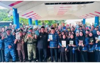 Memperingati Hari Buku Nasional, Bupati Maros, Chaidir Syam, wajibkan ASN lingkup Pemkab Maros donasikan buku