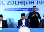 Idul Adha Jatuh pada 27 Mei 2026 berdasarkan sidang isbat dari hasil hisab dan rukyatul hilal di 88 titik pemantauan di seluruh Indonesia.