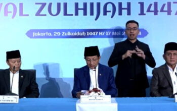 Idul Adha Jatuh pada 27 Mei 2026 berdasarkan sidang isbat dari hasil hisab dan rukyatul hilal di 88 titik pemantauan di seluruh Indonesia.