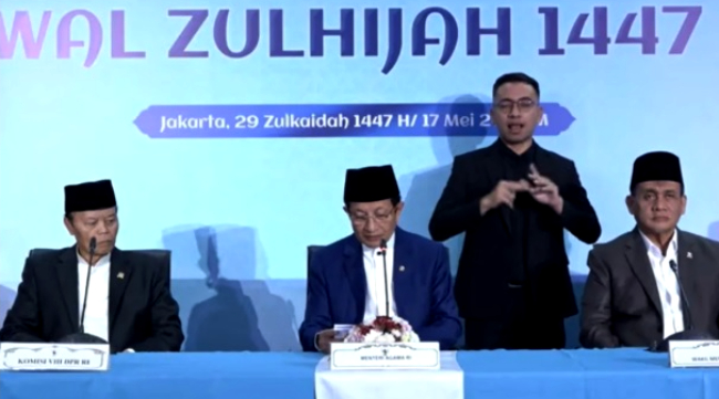 Idul Adha Jatuh pada 27 Mei 2026 berdasarkan sidang isbat dari hasil hisab dan rukyatul hilal di 88 titik pemantauan di seluruh Indonesia.