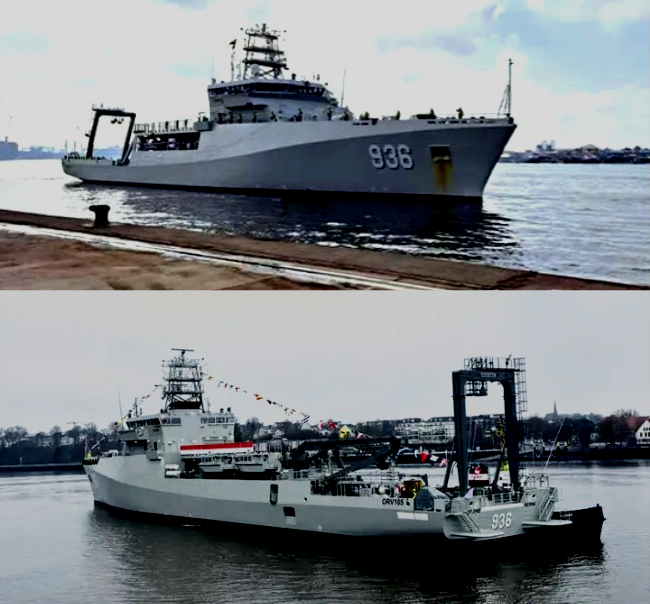 Kapal Baru KRI Canapus 936 Tiba, Simak Kemampuan dan Spesifikasi sebagai kapal hidrografi oseanografi TNI Angkatan Laut
