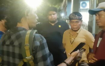 Gubernur Kaltara Zainal Arifin Paliwang temui korban kekerasan seksual di Barombong, Makassar, Kamis (14/5/2026) malam