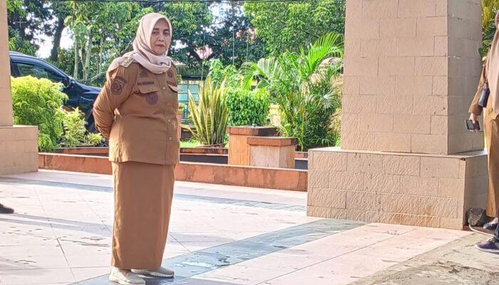 Bupati Sinjai Pimpin Apel Pagi Di Halaman MPP