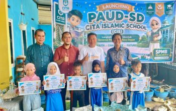 Cita Islamic School yang bernaung di bawah Yayasan Risalah Nusantara buka lembaga pendidikan jenjang PAUD dan SD di Sinjai.