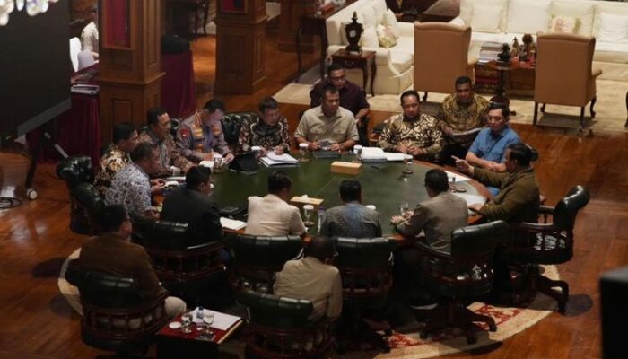 Presiden Prabowo Kumpul Sejumlah Menteri Di Hambalang