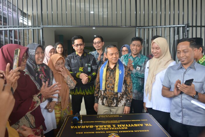 Wamendikdasmen, Dr Fajar Riza Ul Haq MA, resmikan gedung TK Aisyiah 1 Bara-Baraya, Makassar Rabu, 6 April 2026