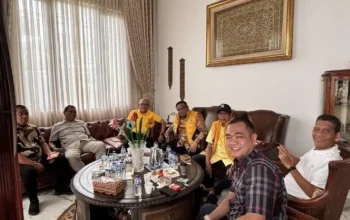 Mantan Wali Kota Makassar, Ilham Arief Sirajuddin atau IAS kumpulkan ketua DPD Golkar Sulsel di kediamannya Jl Batu Putih Makassar