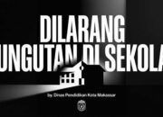 Dinas Pendidikan Kota Makassar larang pungutan di lingkungan sekolah negeri dalam pengelolaan dan penyelenggaraan pendidikan