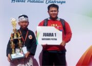 Girial Ahmad Maulana Sabet Medali Emas O2SN SMP Kota Makassar