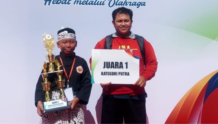 Girial Ahmad Maulana Sabet Medali Emas O2SN SMP Kota Makassar