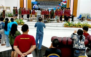 Gema Sulsel Ewako membuat atmosfer kompetisi Pesta Paduan Suara Gerejawi (Pesparawi) Nasional XIV Tahun 2026 kian terasa