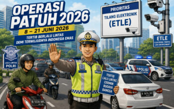 Hari Ini Operasi Patuh 2026, Ini Jenis Tilang dan Target Pelanggaran mulai 8 hingga 21 Juni 2026 di seluruh Indonesia
