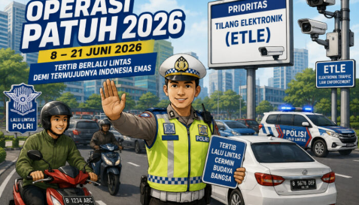 Hari Ini Operasi Patuh 2026, Ini Jenis Tilang dan Target Pelanggaran