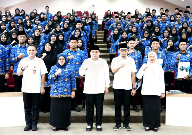 Bertambah 167 PNS di Pemkot Makassar setelah pelantikan PSN di ibu kota Privinsi Sulawesi Sekatan ini Rabu (3/6/2026)