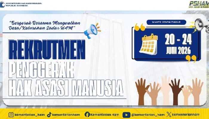 Kementerian HAM Butuh 200 Tenaga Kerja