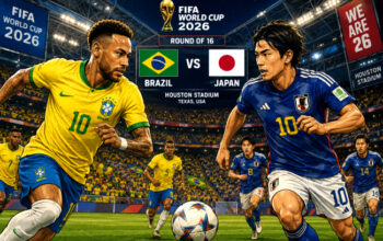 Jadwal Piala Dunia Selasa 30 Juni: Prediksi Brasil vs Jepang akan berlangsung Selasa (30/6/2026) dini hari Wita