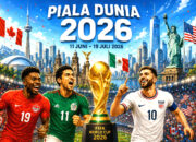 Jadwal Lengkap Pertandingan Fase Grup Piala Dunia 2026 yang akan berlangsung 11 Juni hingga 19 Juli 2026 di Amerika Serikat, Kanada, meksiko