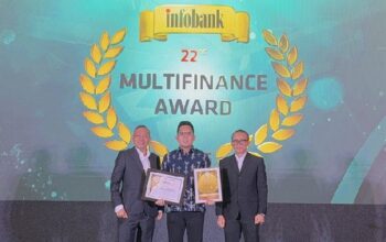 SANF raih lagi penghargaan Infobank Multifinance Award 2026. Ini merupakan yang kelima secara berturut-turut