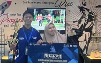 Murid SMKN 1 Pangkep, Fachri, raih juara pertama Digital Marketing Lomba Kompetensi Siswa SMK se Sulawesi Selatan, pekan lalu