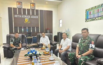 Ketua terpilih PWI Sulsel Suwardi Thahir periode 2026-2032 kunjungi markas Pomdam XIV/Hasanuddin di Makassar, Jumat (12/6/2026).