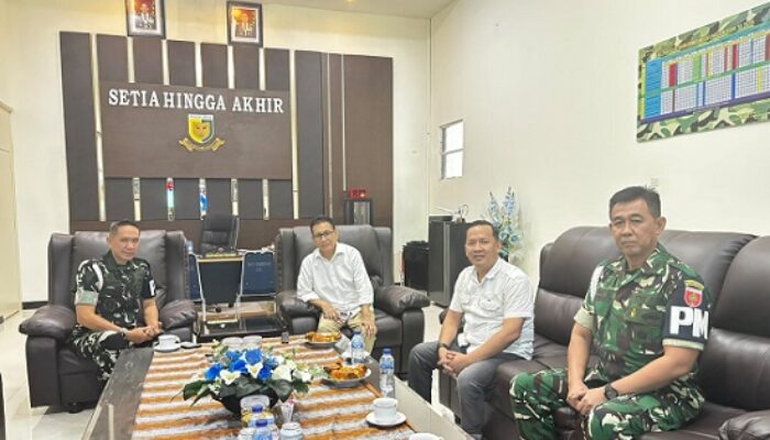 Ketua Terpilih PWI Sulsel Suwardi Thahir Kunjungi Pomdam XIV/Hasanuddin