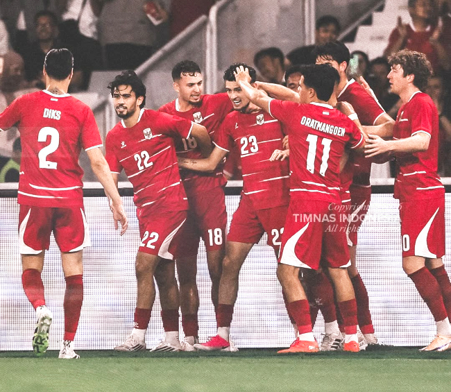 Libas Oman 3-0 di FIFA Matchday, Peringkat Timnas Indonesia Naik 4 Tingkat pada laga yang berlangsung di Stadion Utama GBK