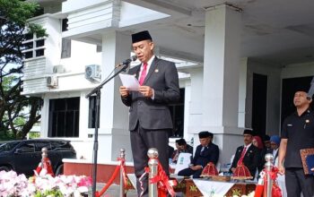 Wabup Sinjai Pimpin Upacara Harlah Pancasila