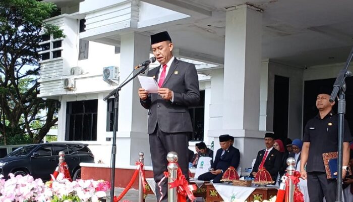 Wabup Sinjai Pimpin Upacara Harlah Pancasila