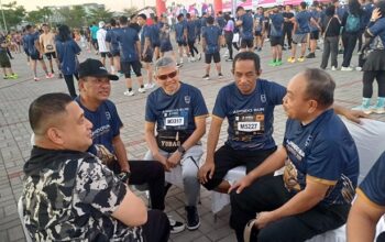 Panitia mengklaim, sebanyak 850 peserta ikut APINDO Run Festival 2026 di Kawasan CPI, Minggu, 26 Juli 2026.