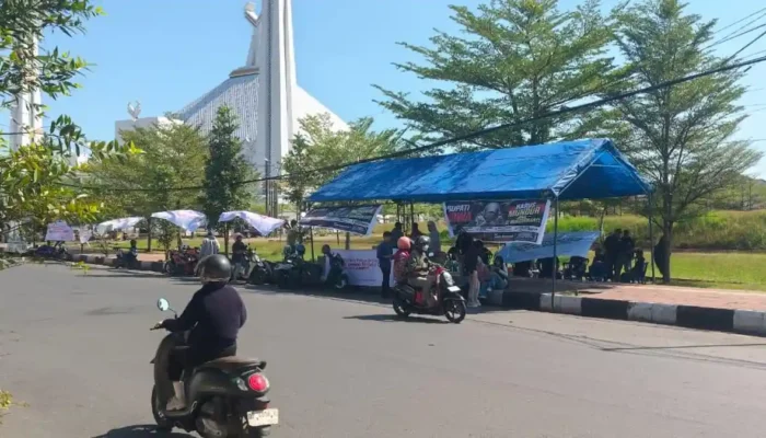 Warga Gowa Dirikan Posko Siri’ Na Pacce