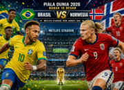 Jadwal dan Prediksi Pertandingan Brasil vs Norwegia dan Inggris vs Meksiko pada laga babak 16 besar Piala Dunia 2026