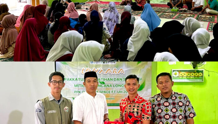 Tim Lontara PPK Ormawa SPACE FT UH dan Dinsos Gowa Gelar Pelatihan Dapur Darurat