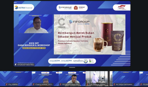 PT Federal International Finance atau FIFGROUP salurkan dana bergulir Rp1,88 miliar untuk 524 UMKM binaan di seluruh Indonesia