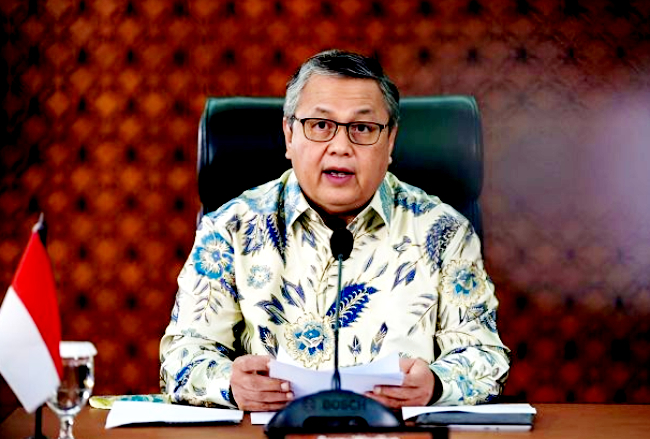 Gubernur Bank Indonesia Mengundurkan Diri pada Minggu (26/7), Menteri Sekretaris Negara Prasetyo Hari mengumumkan pada Senin (27/7/2026)