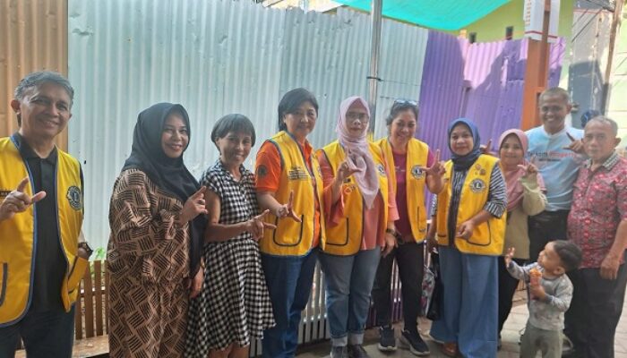 Lions Club Makassar Jeneberang Hadirkan Lorong Sayur Organik Di Mariso