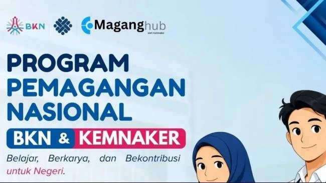 Badan Kepegawaian Negara (BKN) bersama Kemnaker membuka lagi Program Pemagangan Nasional 2026. Tersedia 249 kuota untuk 17 posisi