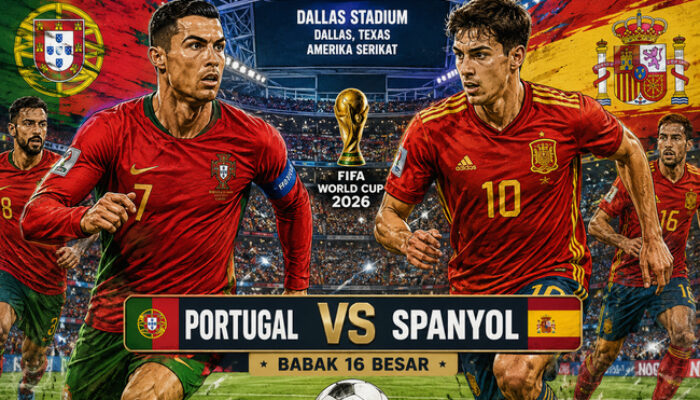 Jadwal dan Prediksi Pertandingan Portugal vs Spanyol