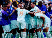 Mbappe dan Dembele Bawa Prancis ke Semifinal Piala Dunia 2026 setelah pertandingan di perempat final mengalahkan Maroko 2-0.
